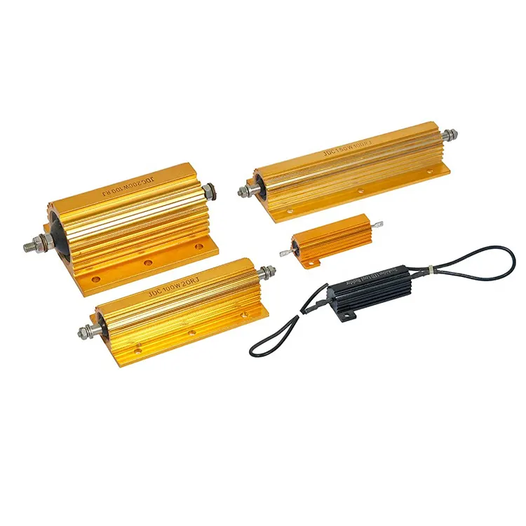 Op chassis gemonteerde vermogensweerstand